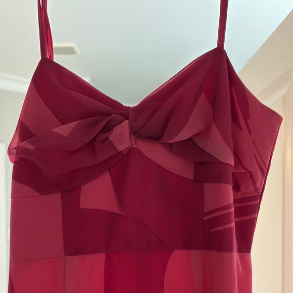 Hutch Pink Asymmetrical Ruffled Sundress - Picture 3 of 5